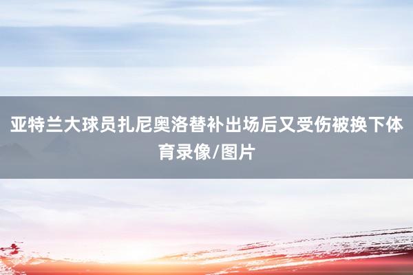 亚特兰大球员扎尼奥洛替补出场后又受伤被换下体育录像/图片